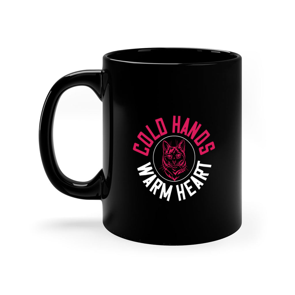 cold hands warm heart Style 42#- cat-Mug / Coffee Cup