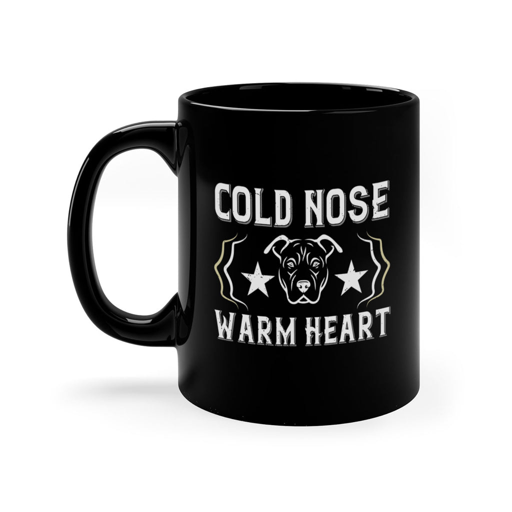 cold nose warm heart Style 48#- Dog-Mug / Coffee Cup