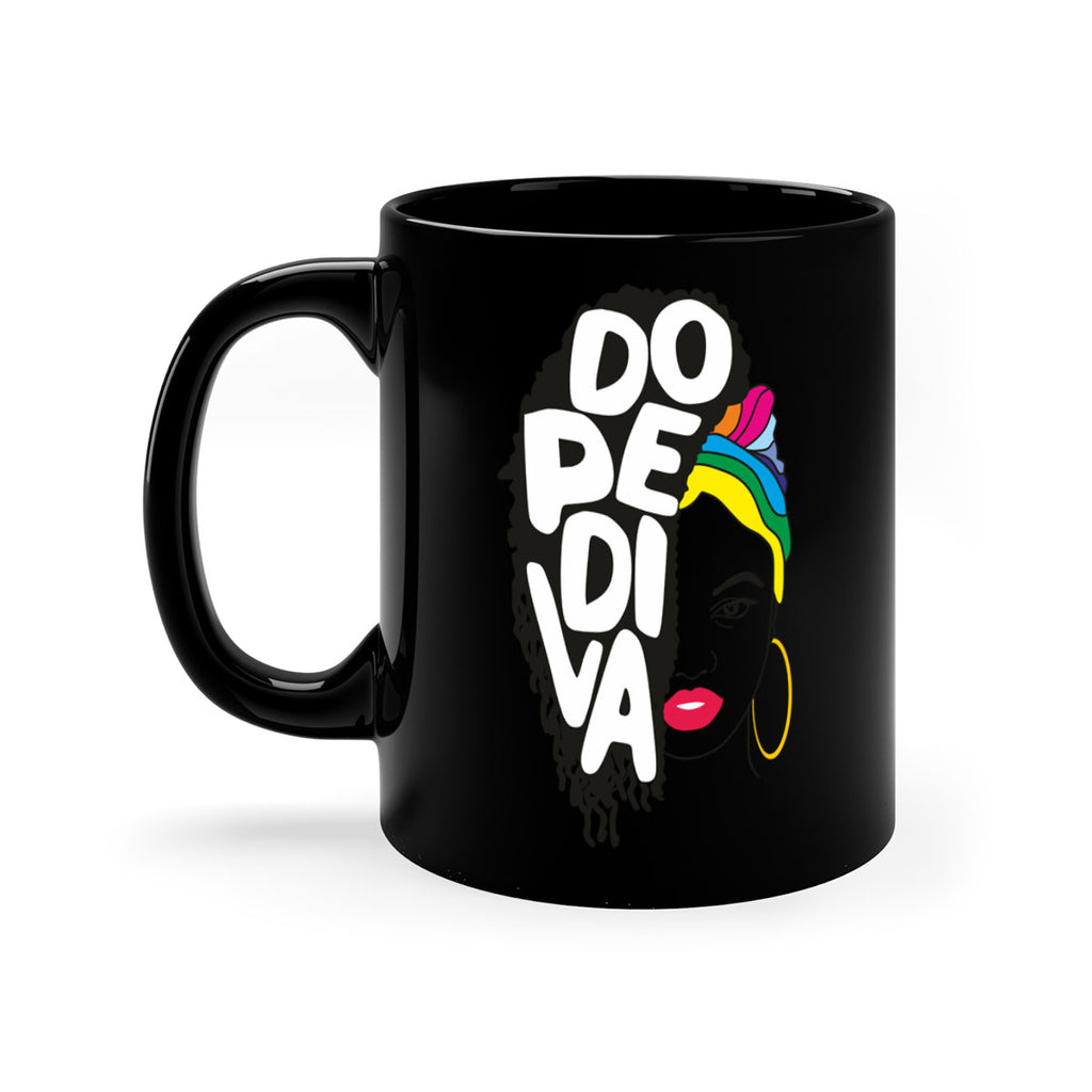 dope diva 5#- Black women - Girls-Mug / Coffee Cup