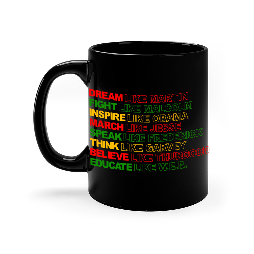 dream like martin 165#- black words - phrases-Mug / Coffee Cup