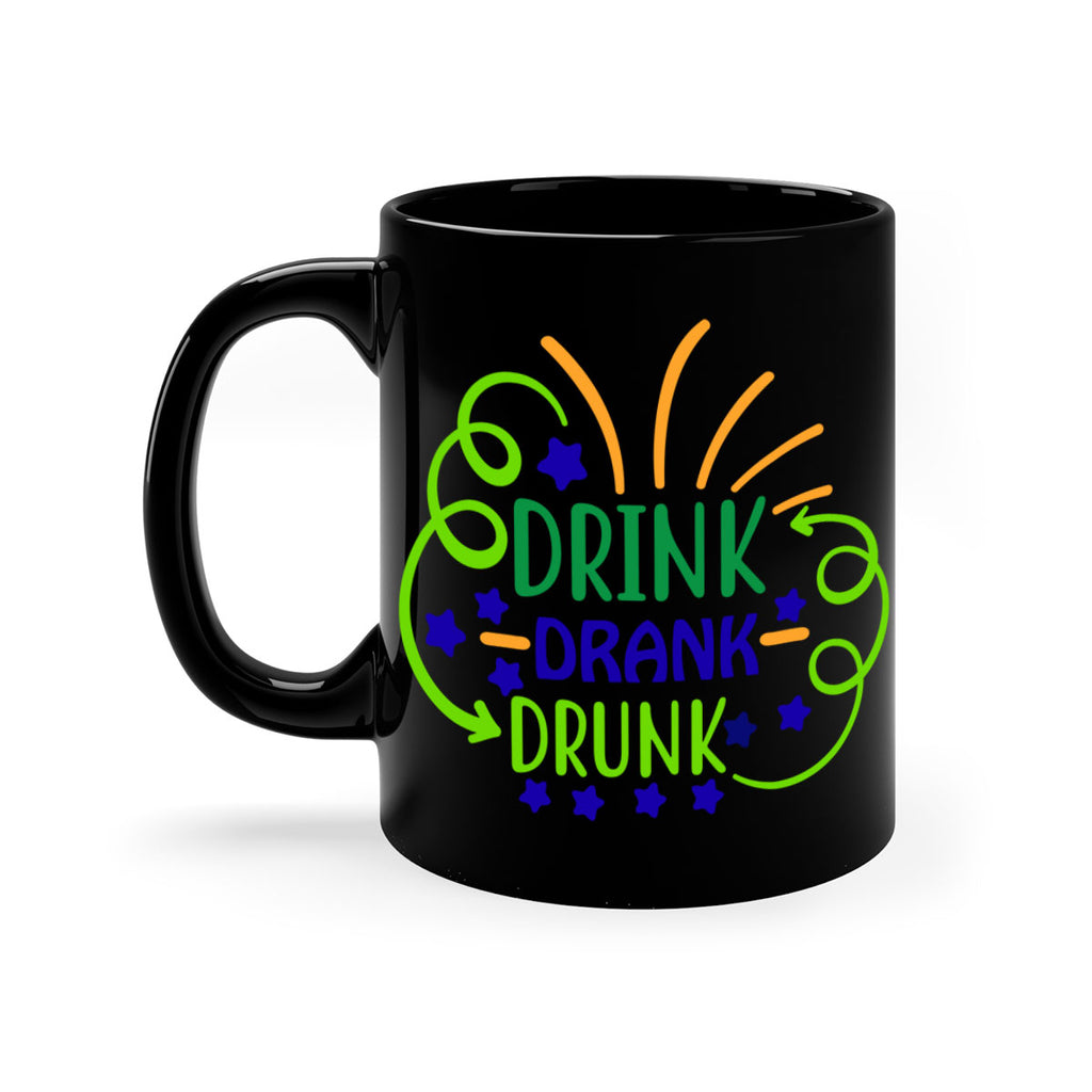 drink drank drunk 23#- mardi gras-Mug / Coffee Cup