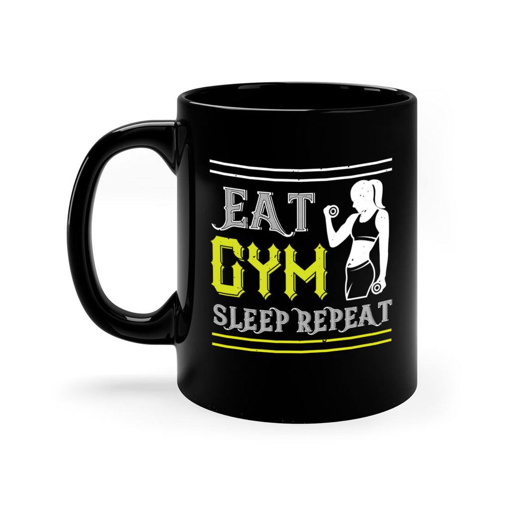eat gym sleep repeat 69#- gym-Mug / Coffee Cup