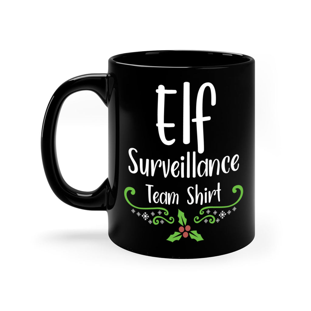 elf surveillance team shirt style 196#- christmas-Mug / Coffee Cup