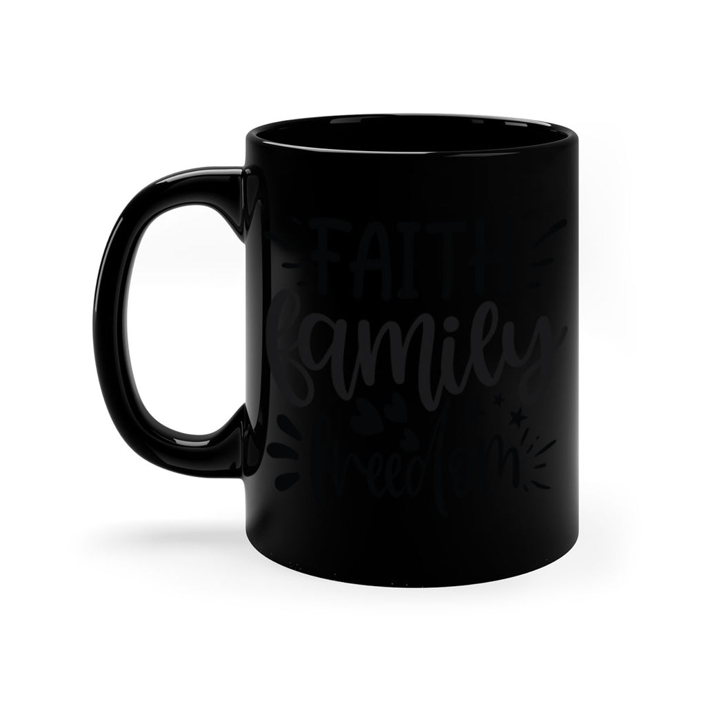 faith family freedom 43#- Family-Mug / Coffee Cup