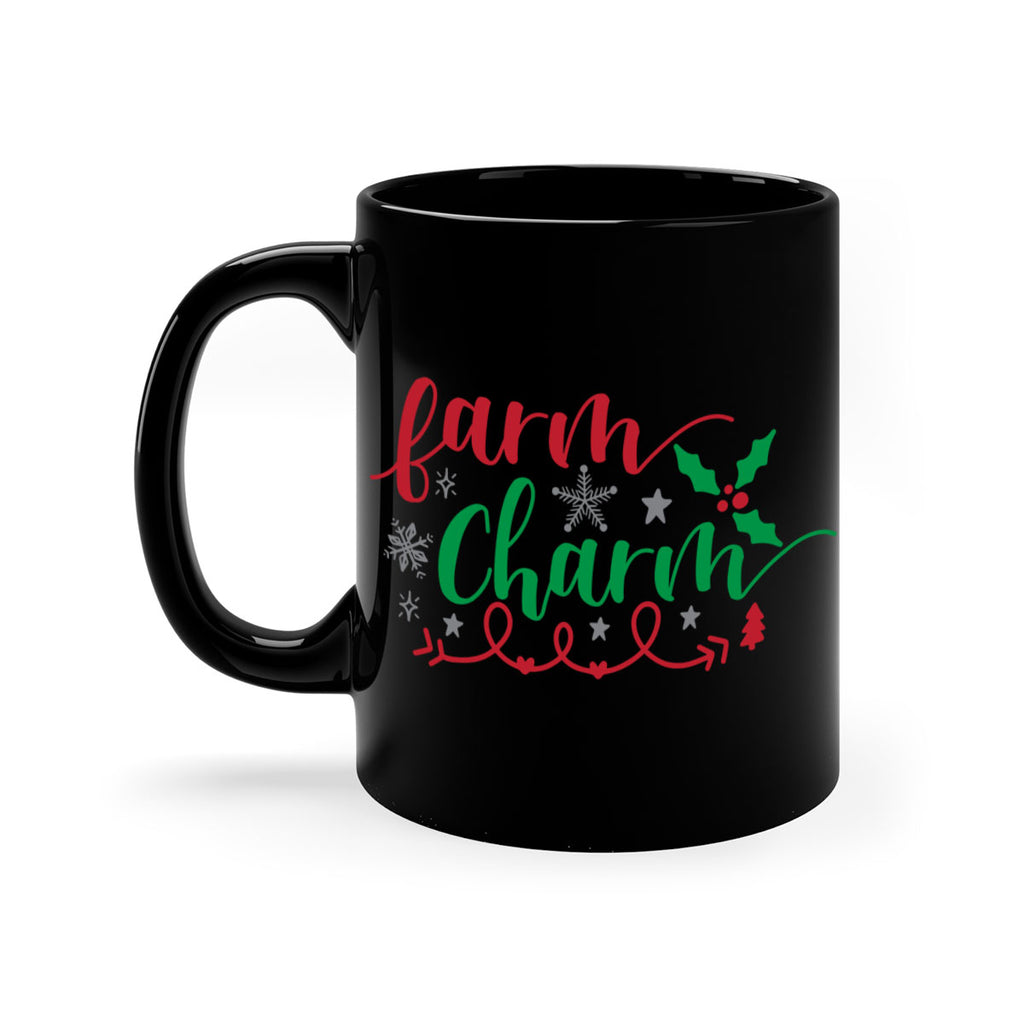 farm charm style 205#- christmas-Mug / Coffee Cup