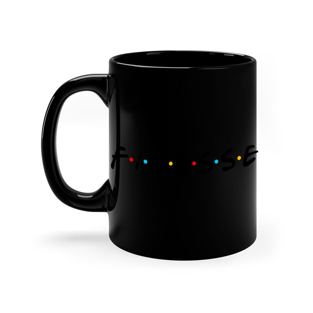 finesse 156#- black words - phrases-Mug / Coffee Cup