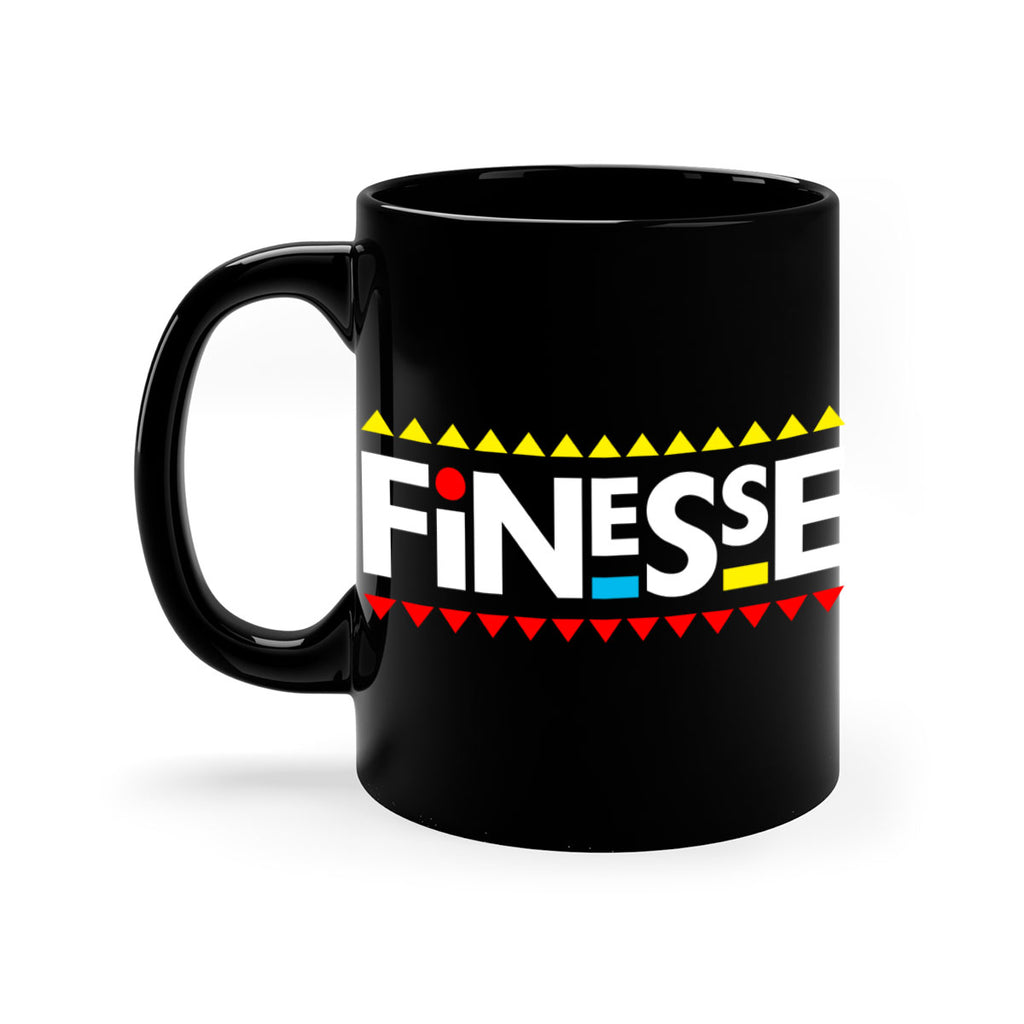 finesse 158#- black words - phrases-Mug / Coffee Cup