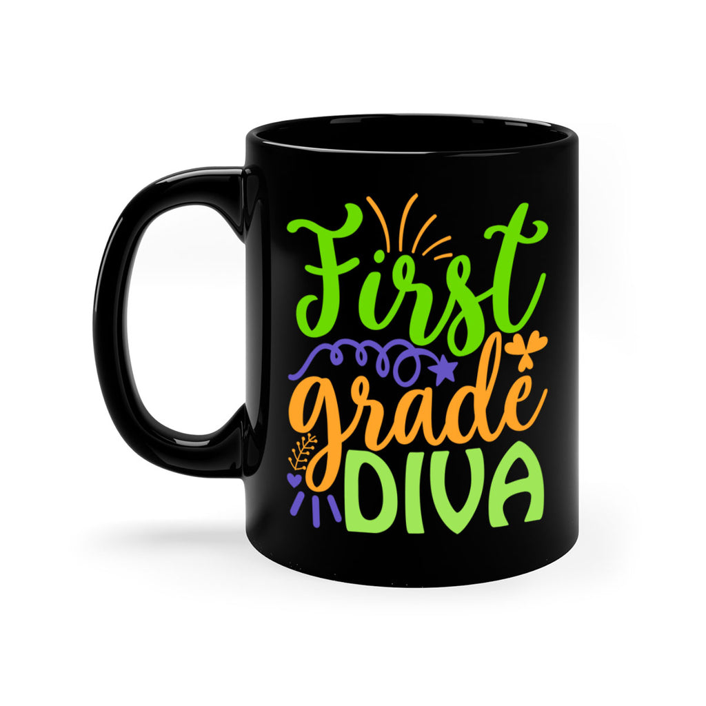 first grade diva 21#- mardi gras-Mug / Coffee Cup