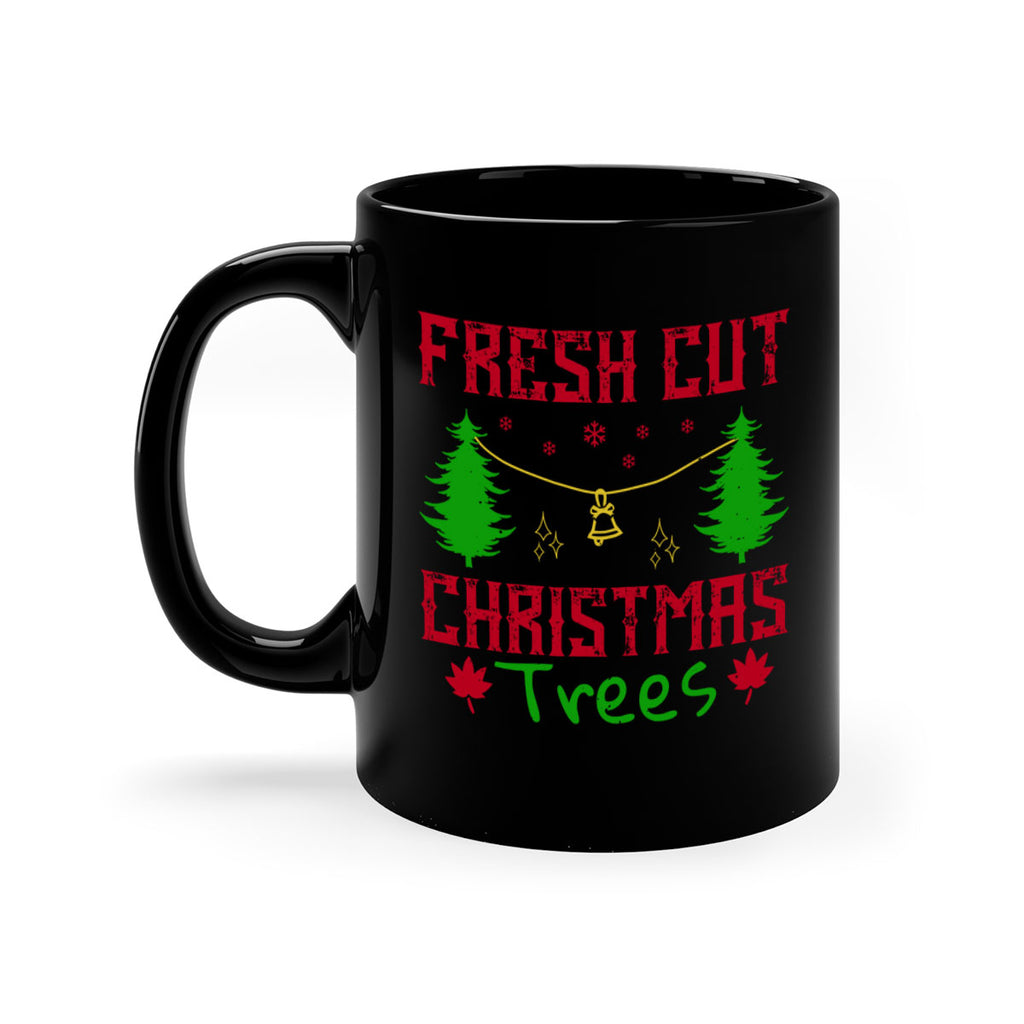 fresh cut christmas trees 452#- christmas-Mug / Coffee Cup