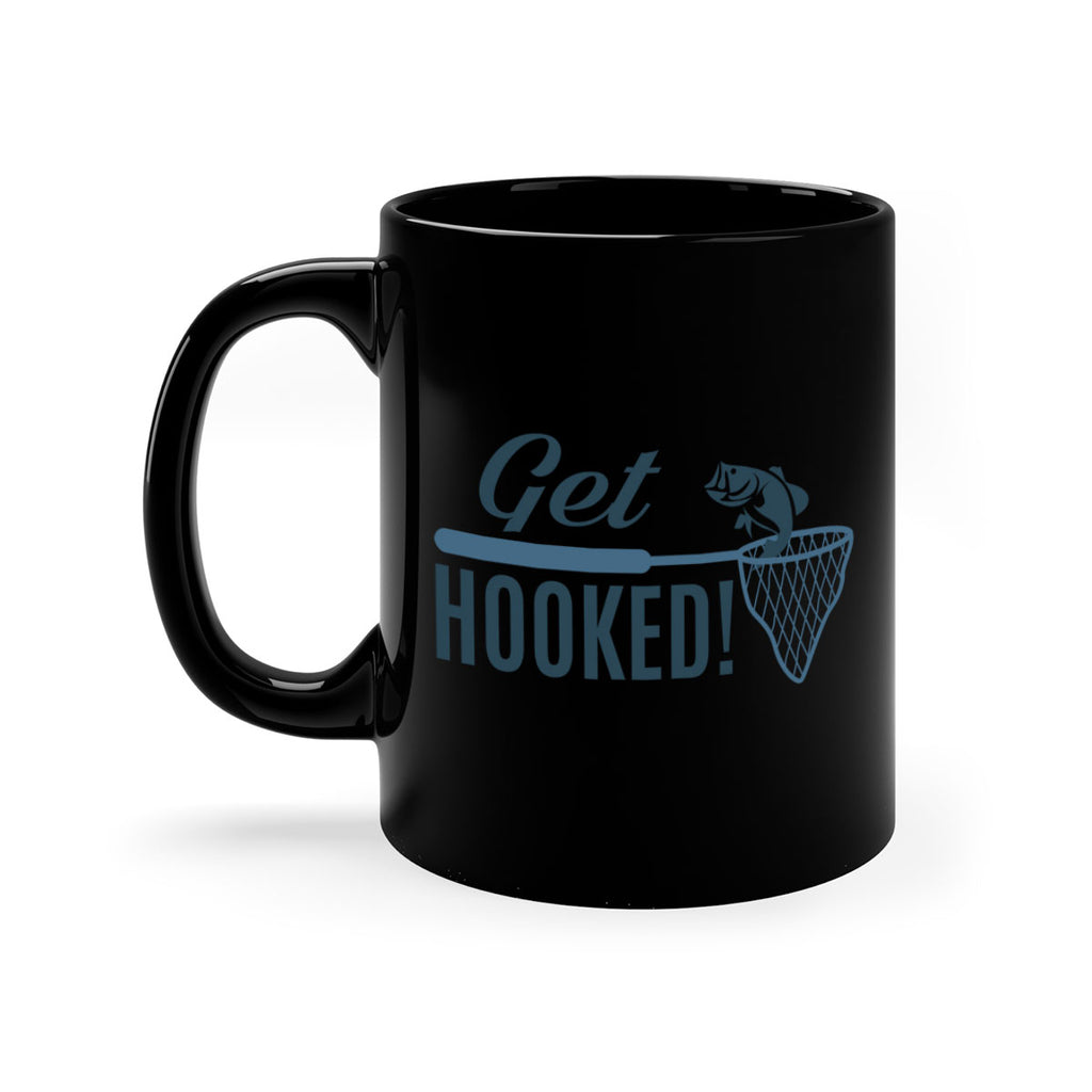 get hooked 133#- fishing-Mug / Coffee Cup