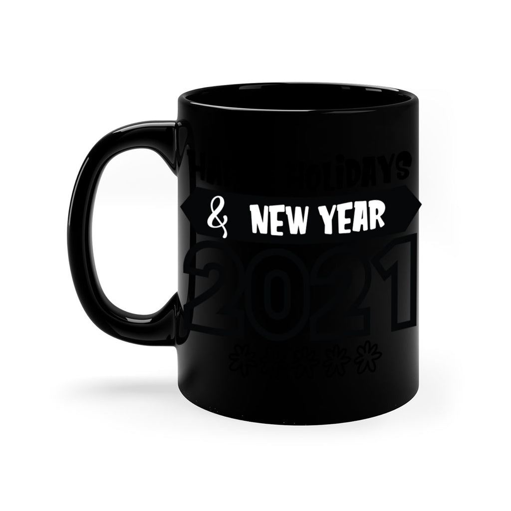 happy holidays new year style 257#- christmas-Mug / Coffee Cup