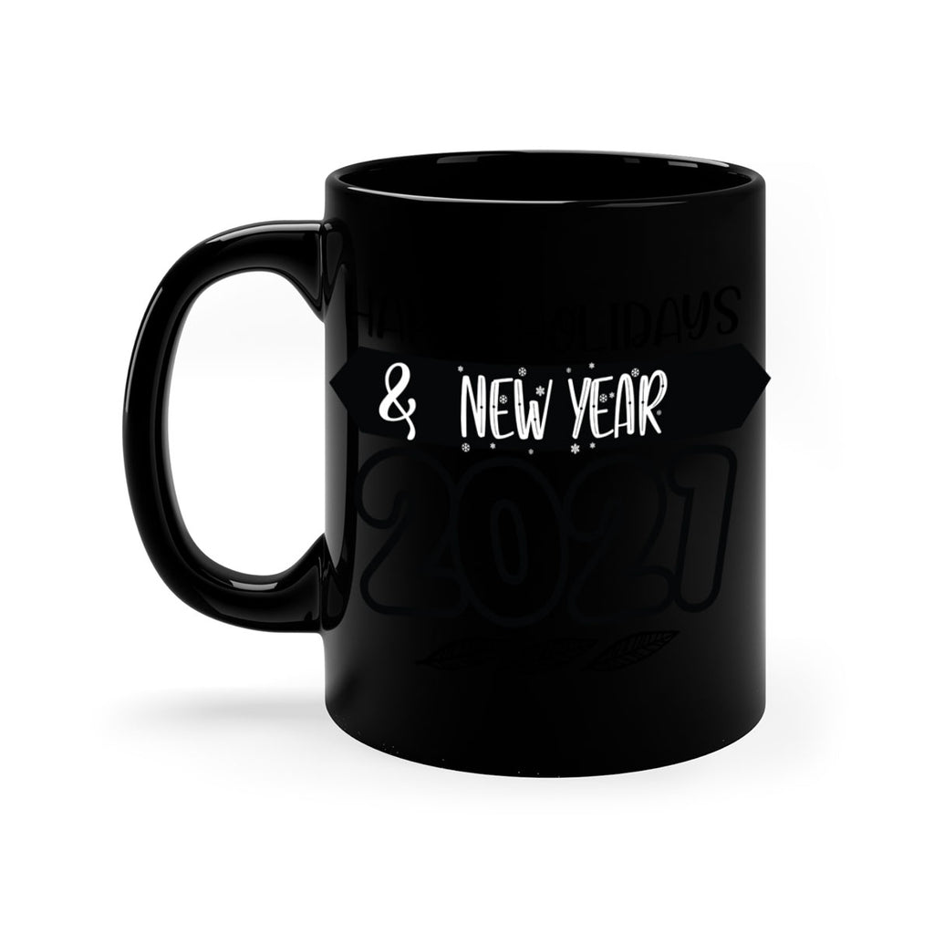 happy holidays new year style 260#- christmas-Mug / Coffee Cup