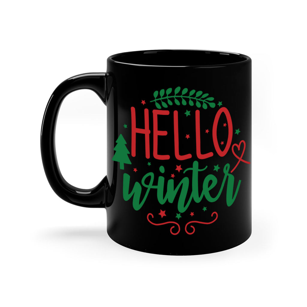 hello winter style 286#- christmas-Mug / Coffee Cup