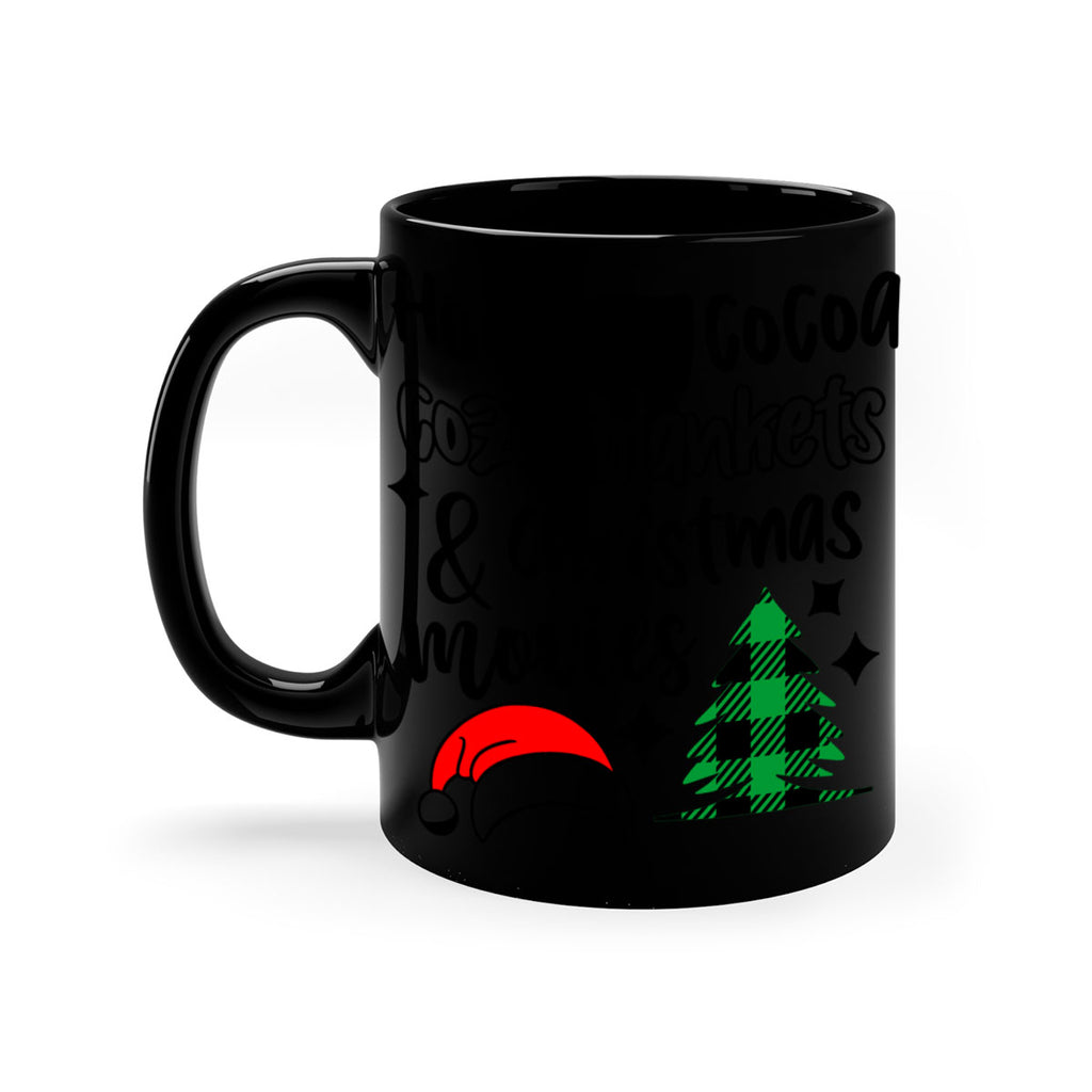 hot cocoa cozy blankets and christmas movies style 310#- christmas-Mug / Coffee Cup