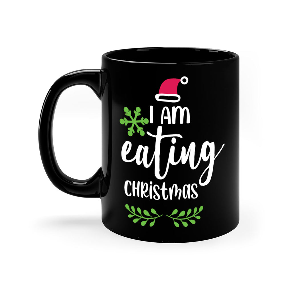 i am eating christmas style 314#- christmas-Mug / Coffee Cup