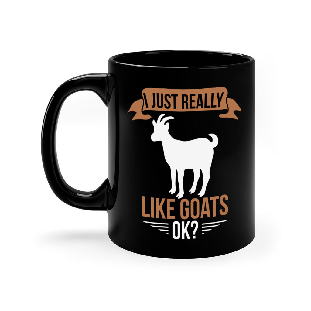 i just really like goats ok Style 3#- goat-Mug / Coffee Cup