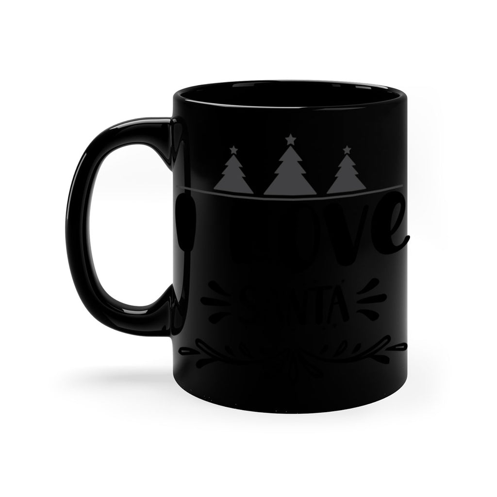 i love santa style 337#- christmas-Mug / Coffee Cup