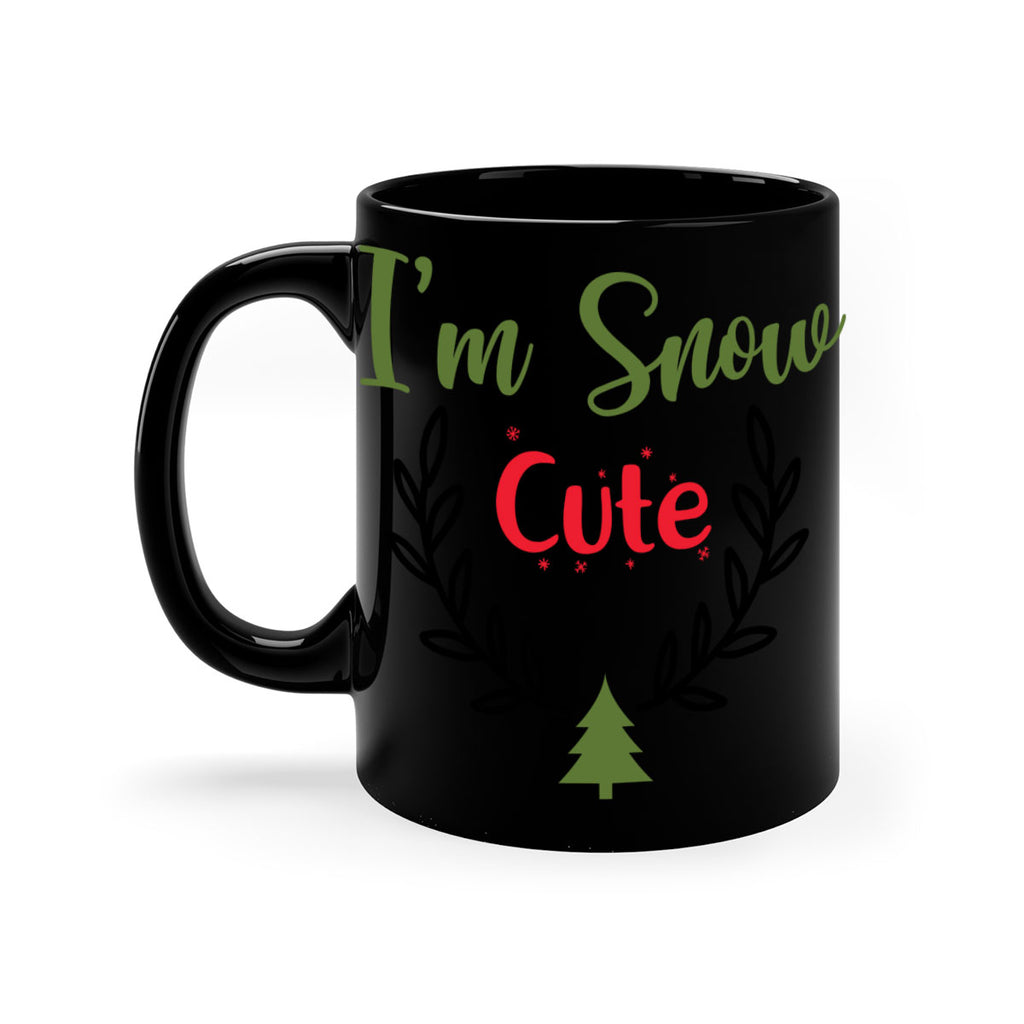 i m snow cute style 342#- christmas-Mug / Coffee Cup