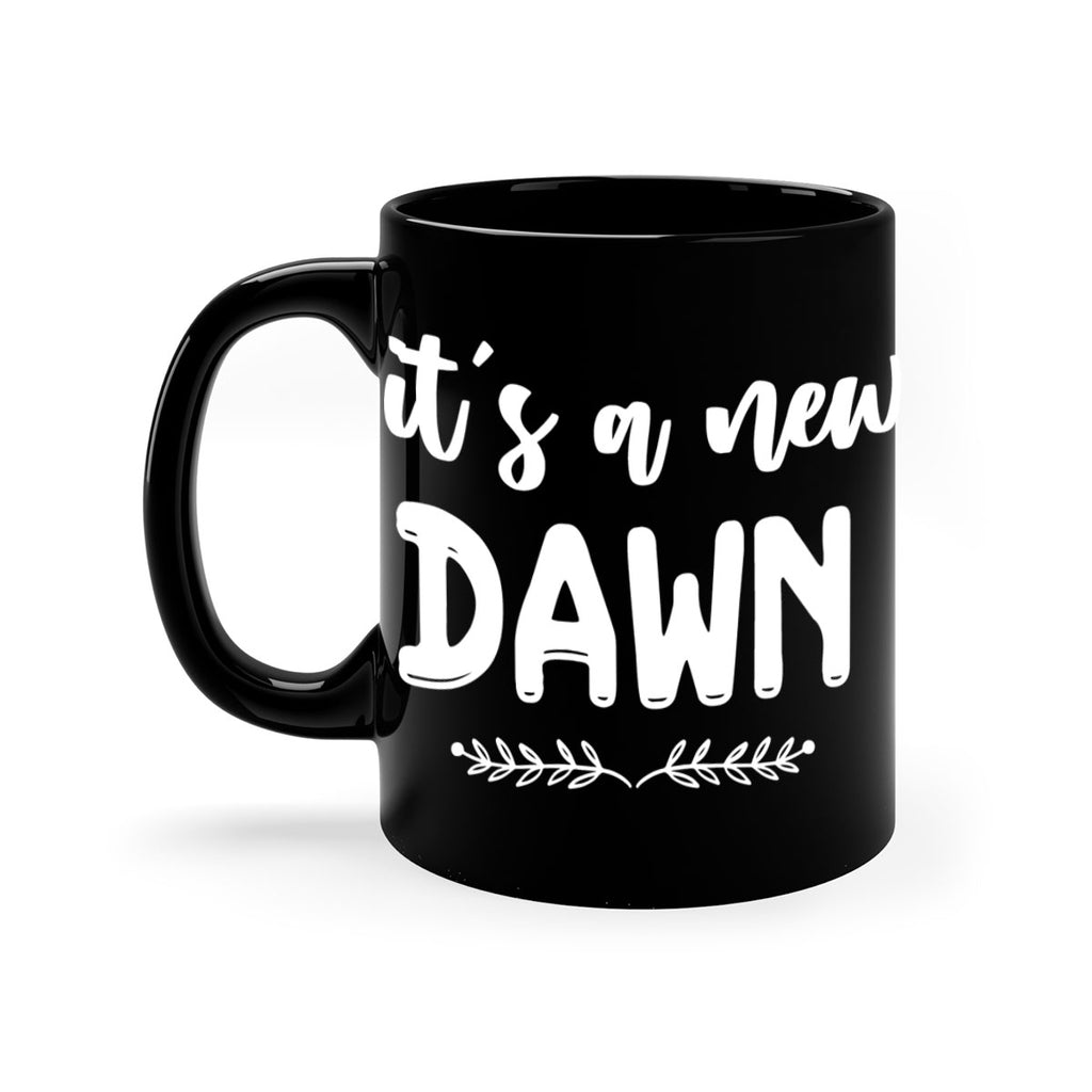 it's a new dawn style 374#- christmas-Mug / Coffee Cup