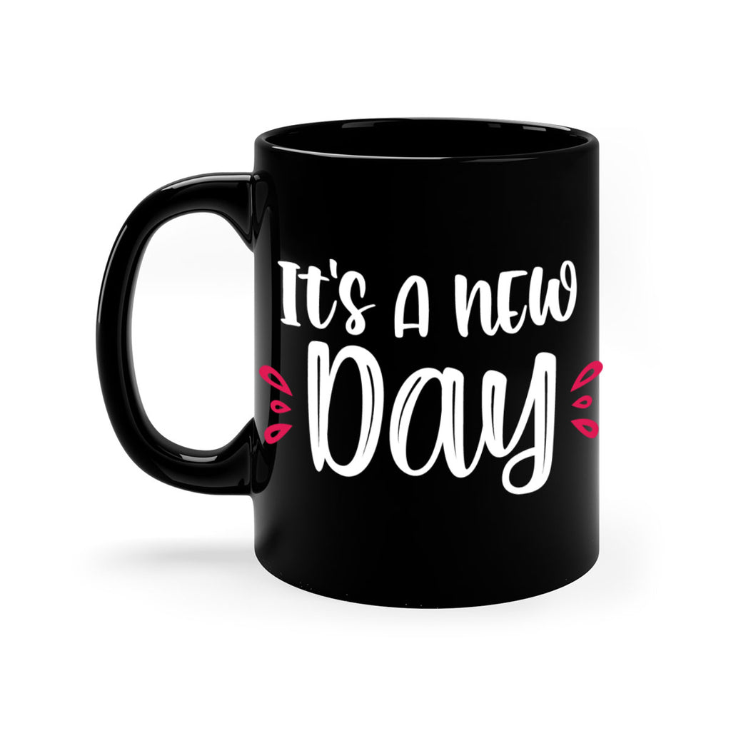 it's a new day style 375#- christmas-Mug / Coffee Cup