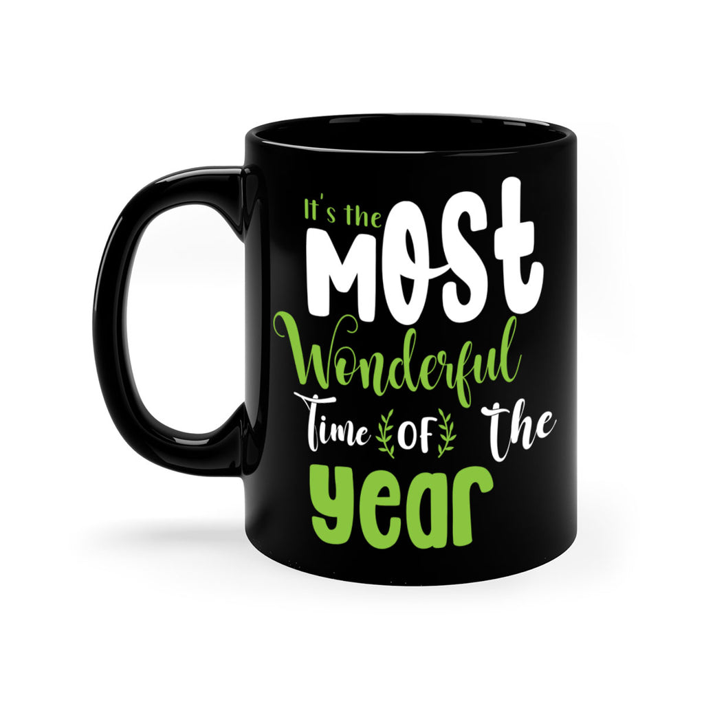 its the most wonderful time of the year style 385#- christmas-Mug / Coffee Cup