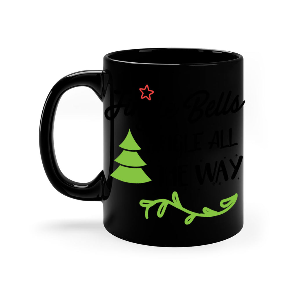 jingle bells jingle all the way style 399#- christmas-Mug / Coffee Cup