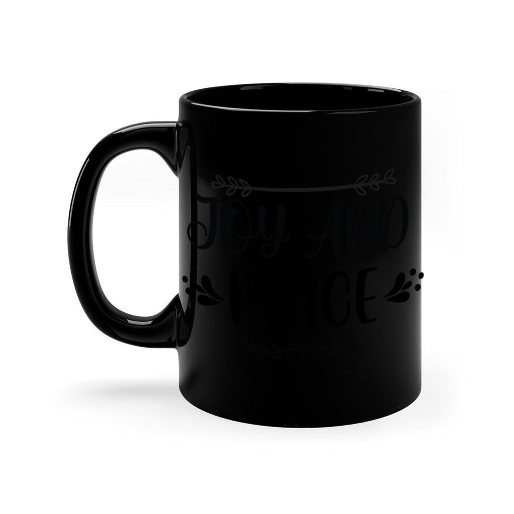 joy and peace style 406#- christmas-Mug / Coffee Cup