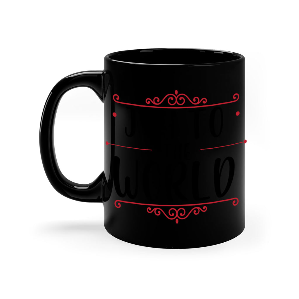 joy to the world style 415#- christmas-Mug / Coffee Cup