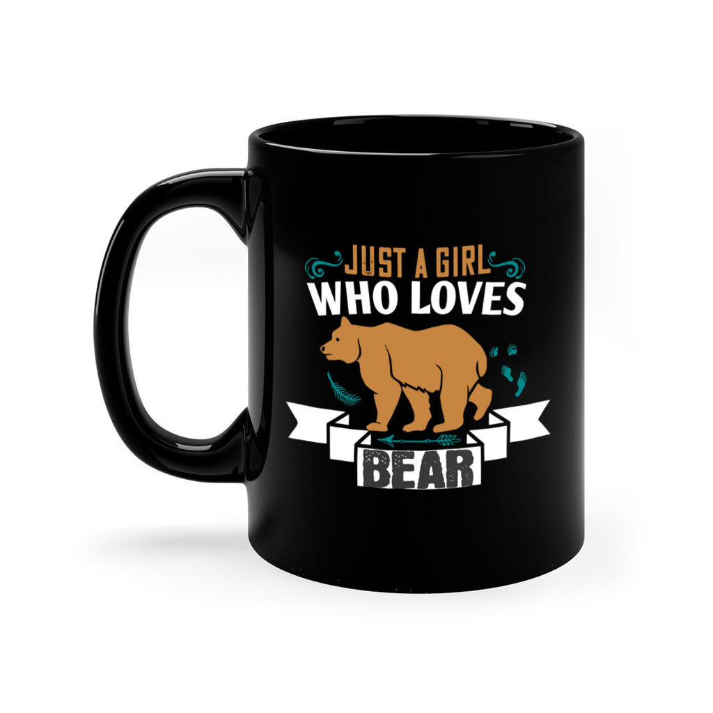 just a girl who loves bear 19#- bear-Mug / Coffee Cup