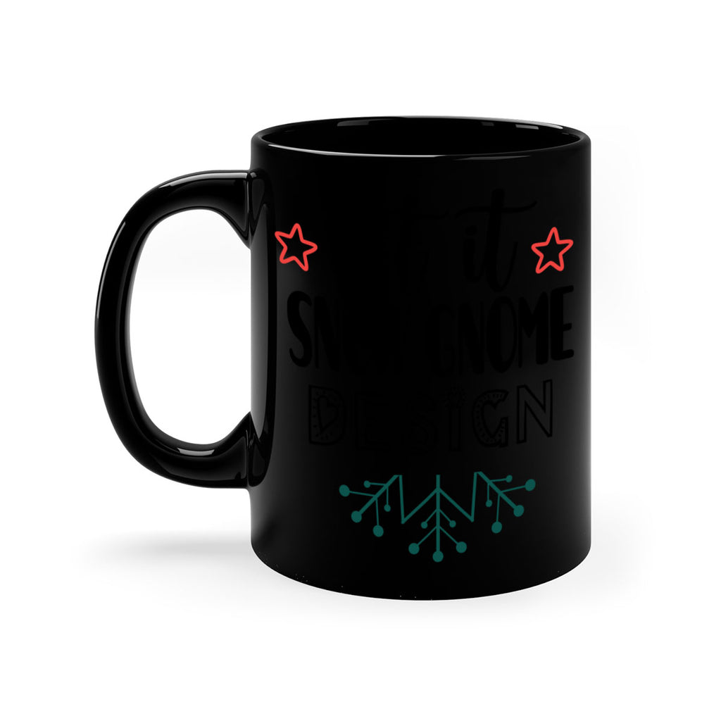 let it snow gnome design style 432#- christmas-Mug / Coffee Cup