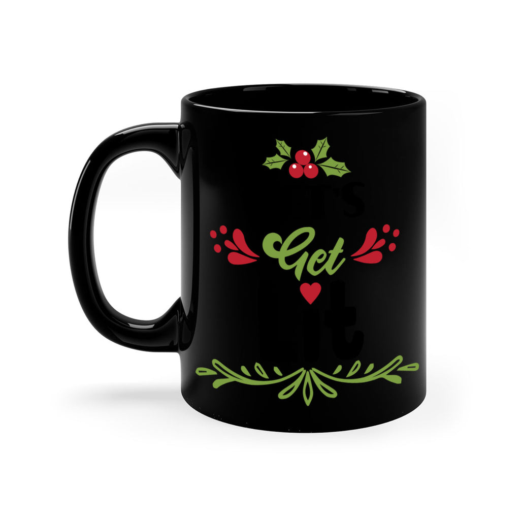 let s get lit style 438#- christmas-Mug / Coffee Cup