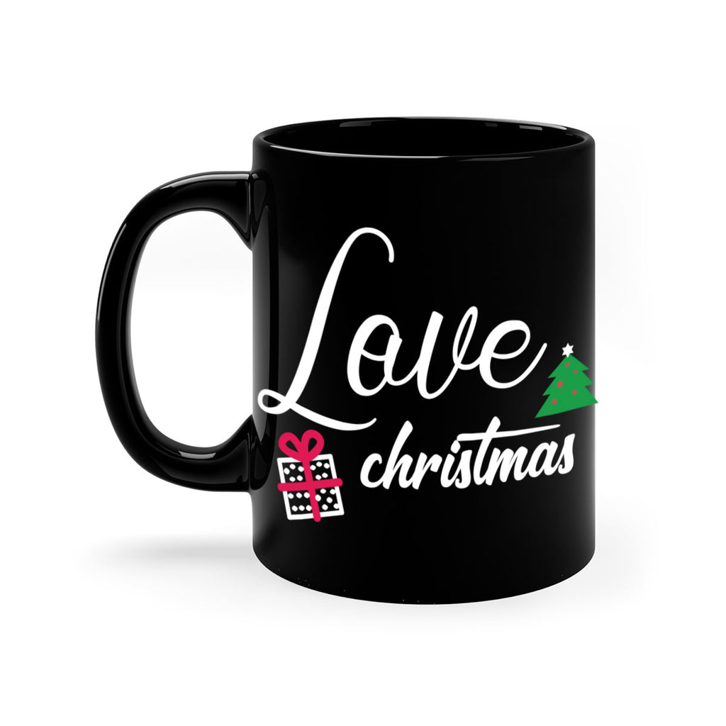 love christmas style 444#- christmas-Mug / Coffee Cup