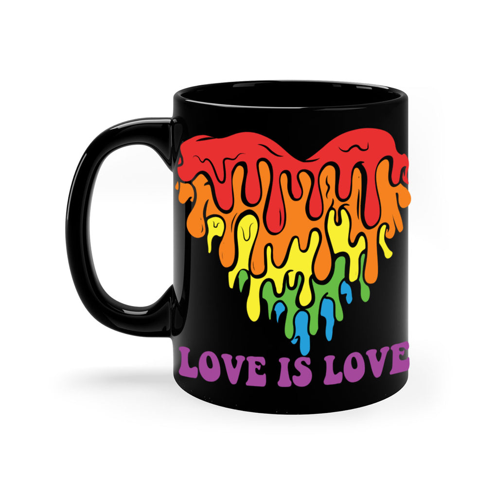 love is love rainbow ice lgbt 85#- lgbt-Mug / Coffee Cup