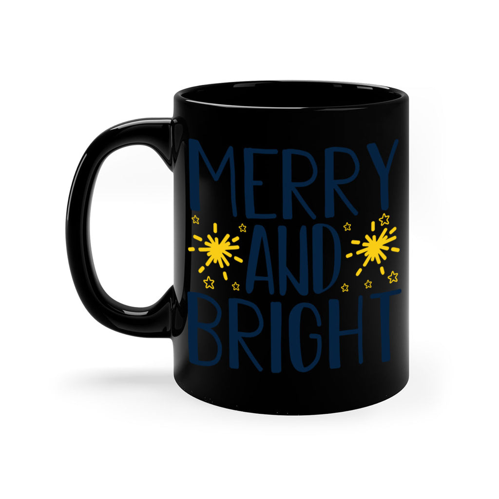 merry and bright 226#- christmas-Mug / Coffee Cup