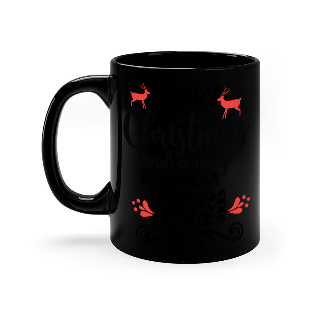 merry christmas and a very happy new year style 487#- christmas-Mug / Coffee Cup