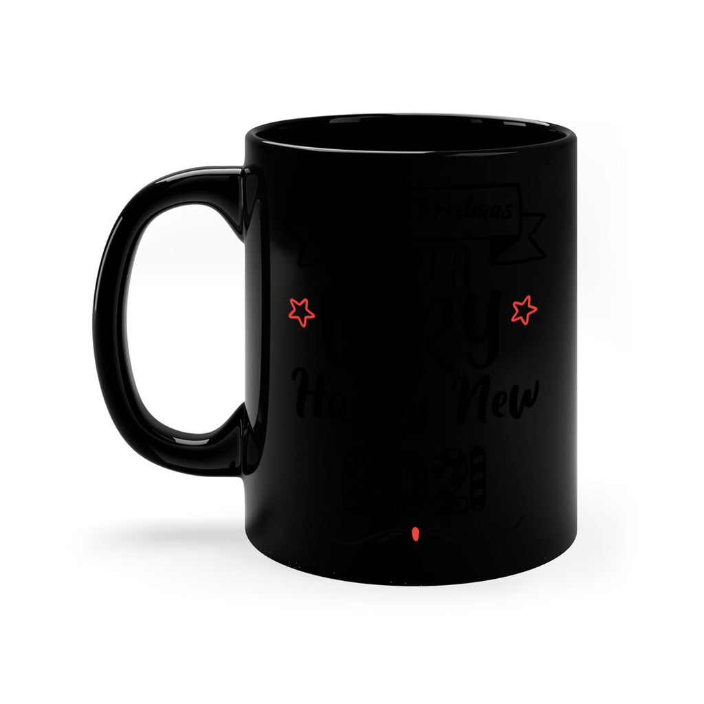 merry christmas and a very happy new year style 491#- christmas-Mug / Coffee Cup