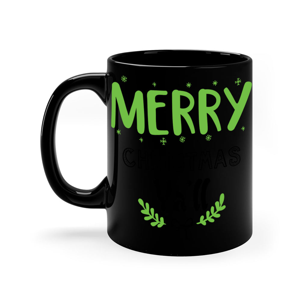 merry christmas ya ll style 506#- christmas-Mug / Coffee Cup