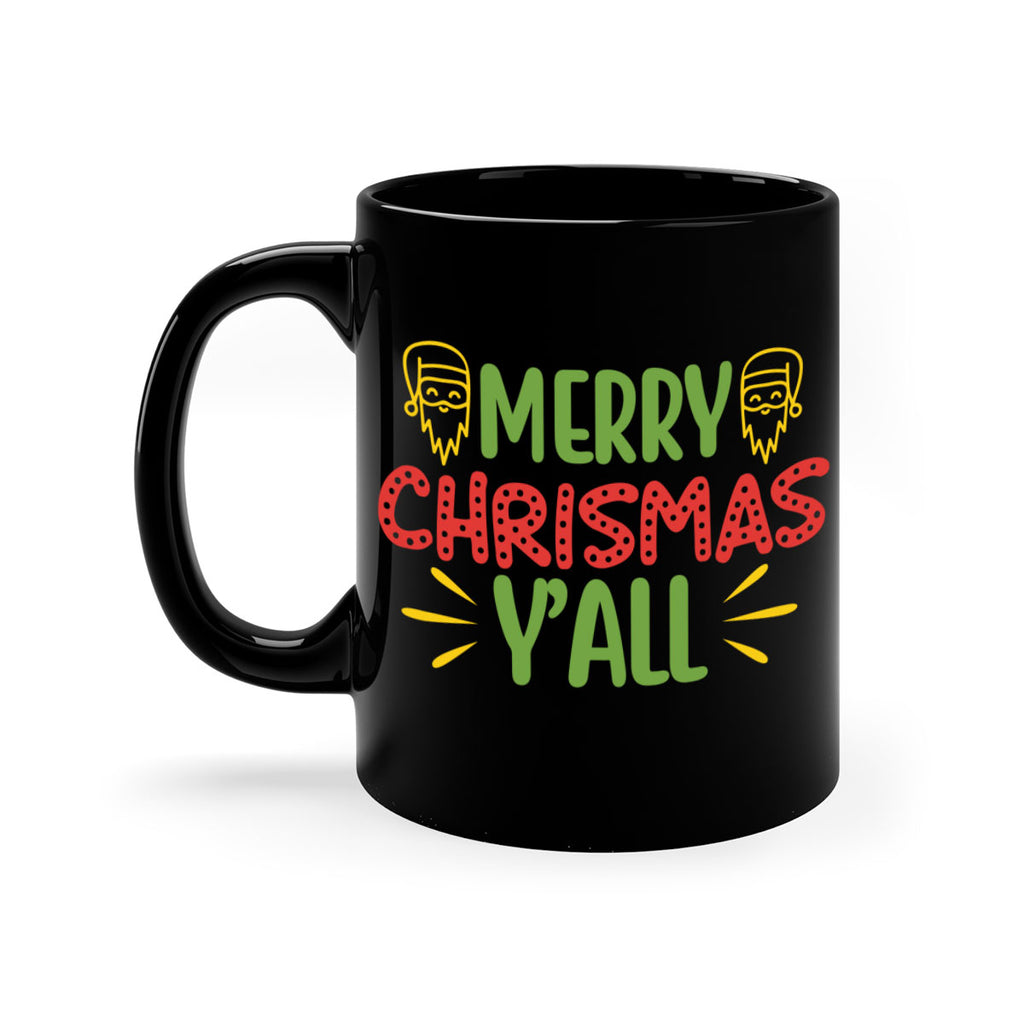 merry christmas yall 225#- christmas-Mug / Coffee Cup