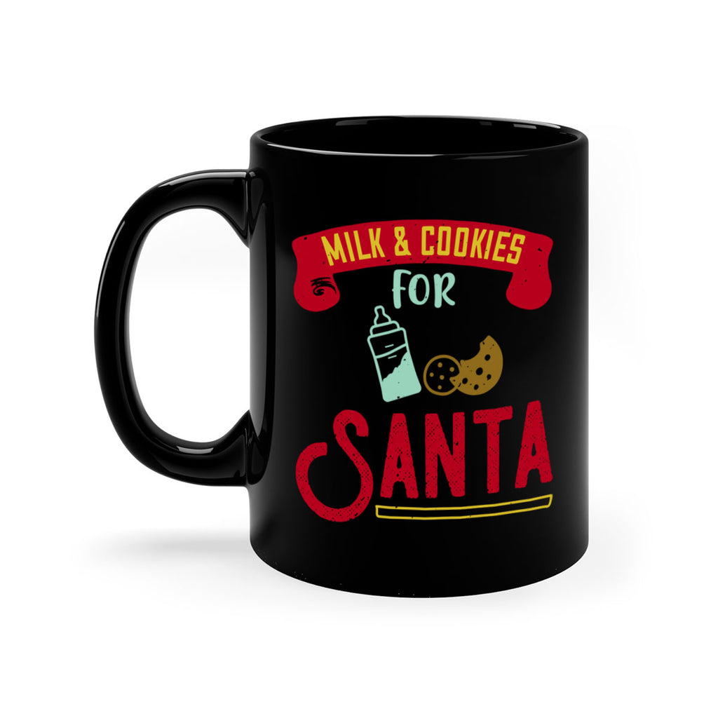 milk cookies for santa 383#- christmas-Mug / Coffee Cup