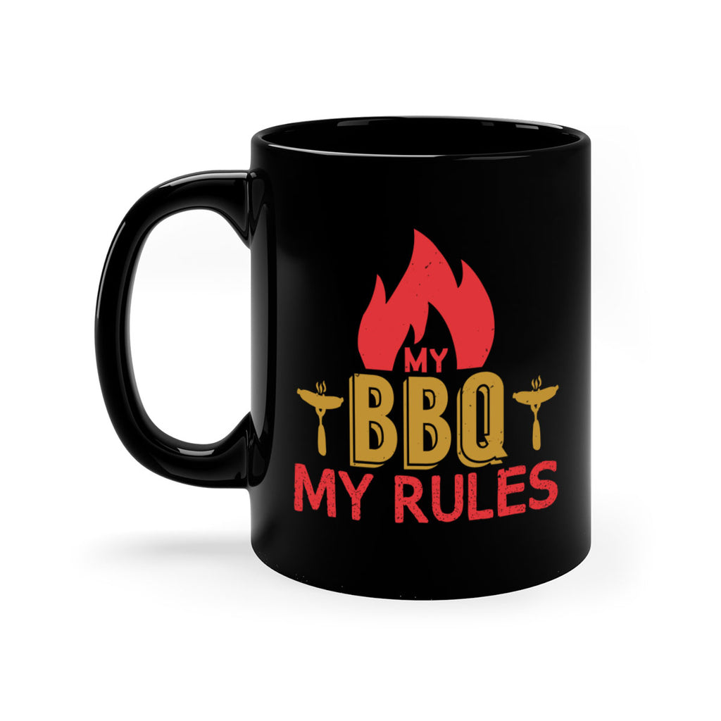 my bbq my ruless 21#- bbq-Mug / Coffee Cup