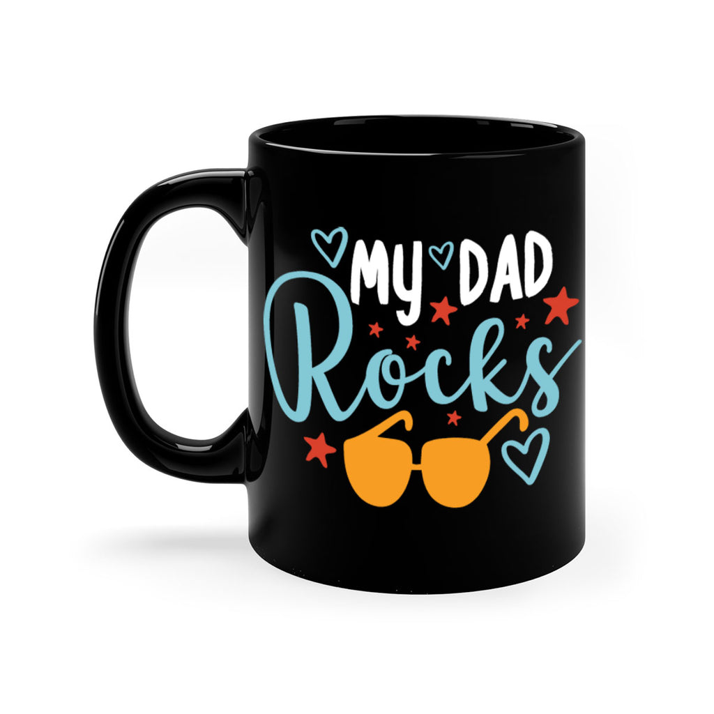 my dad rocks 83#- fathers day-Mug / Coffee Cup