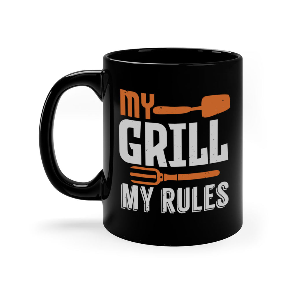 my grill my rules 20#- bbq-Mug / Coffee Cup