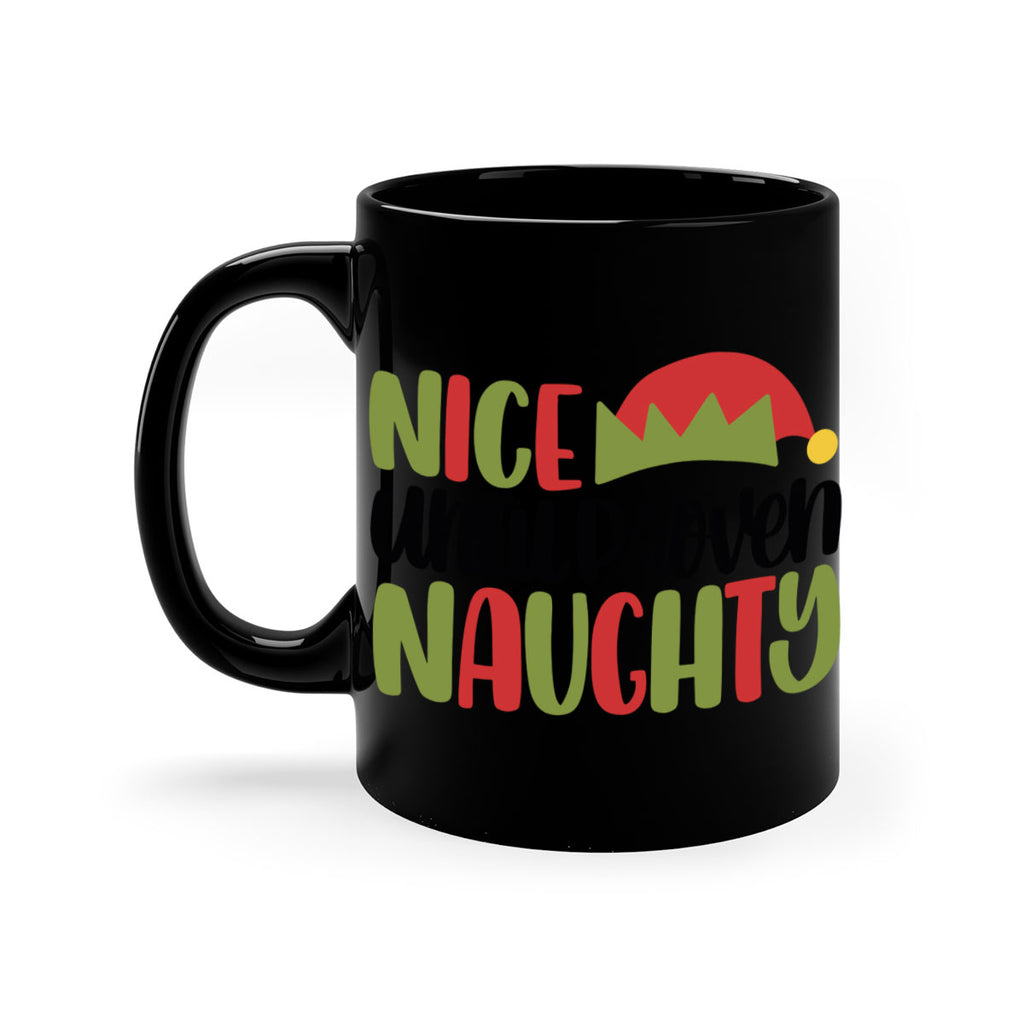 nice until proven naughty 76#- christmas-Mug / Coffee Cup