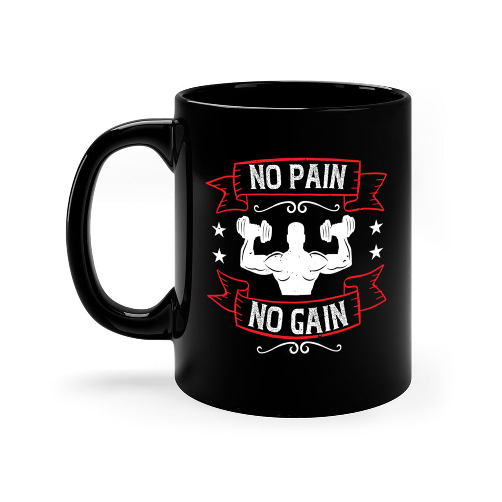 no pain no gain 82#- gym-Mug / Coffee Cup