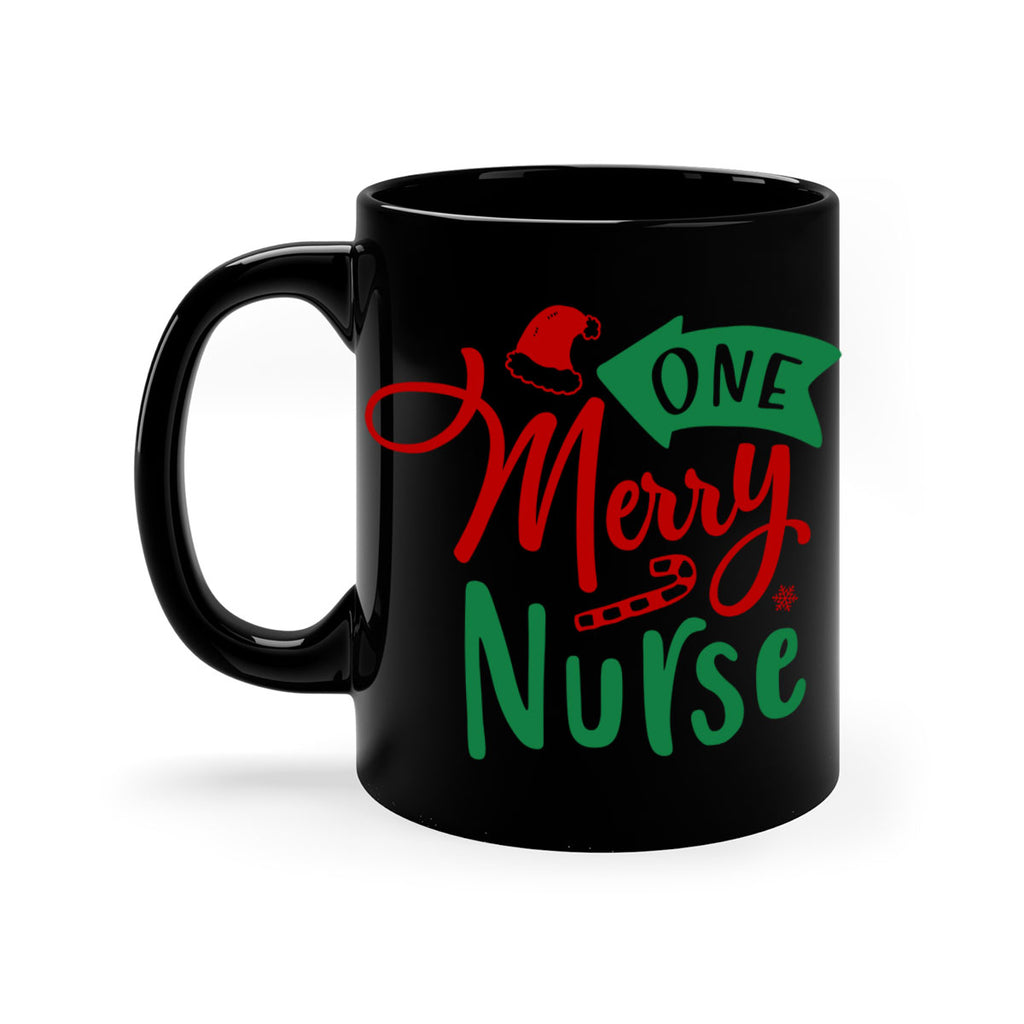 one merry nurse style 573#- christmas-Mug / Coffee Cup
