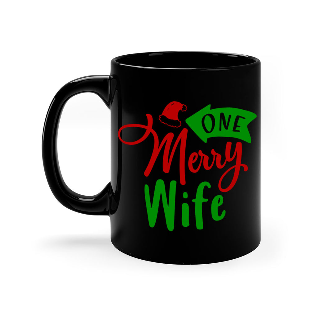 one merry wife style 576#- christmas-Mug / Coffee Cup