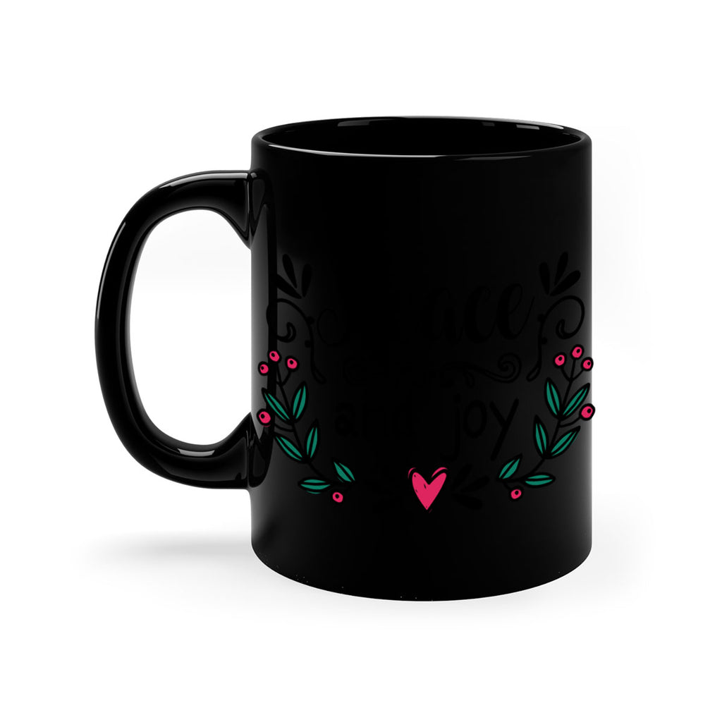 peace and joy style 582#- christmas-Mug / Coffee Cup