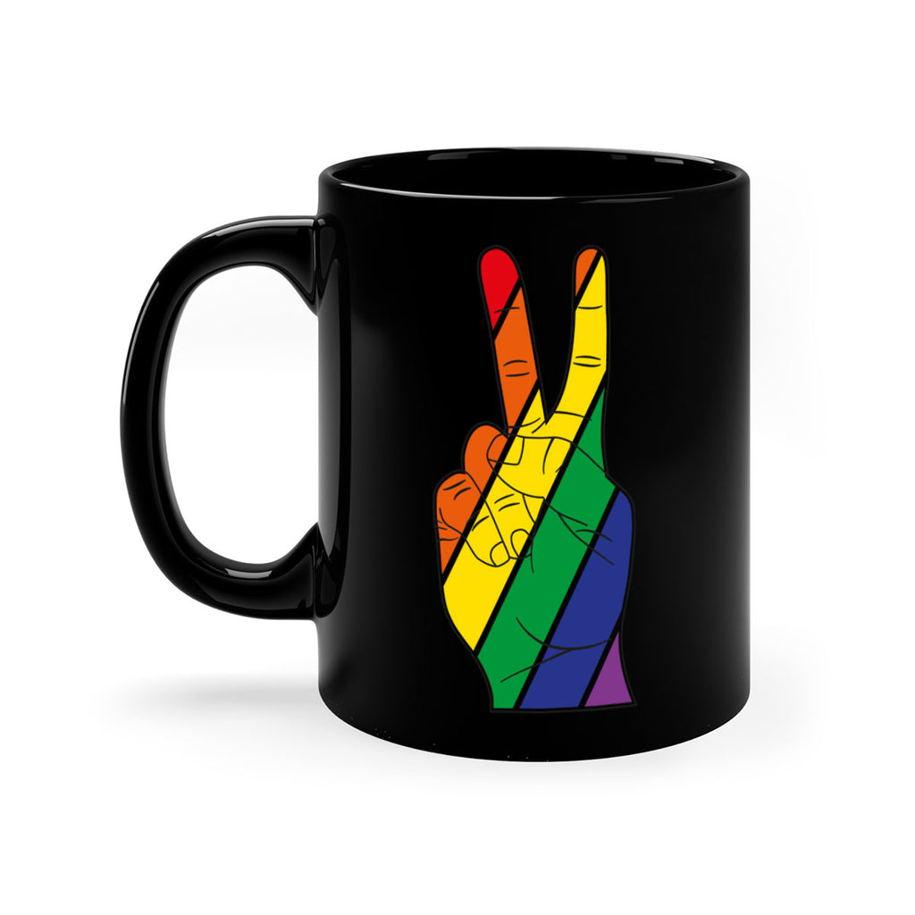 peacehand 72#- lgbt-Mug / Coffee Cup