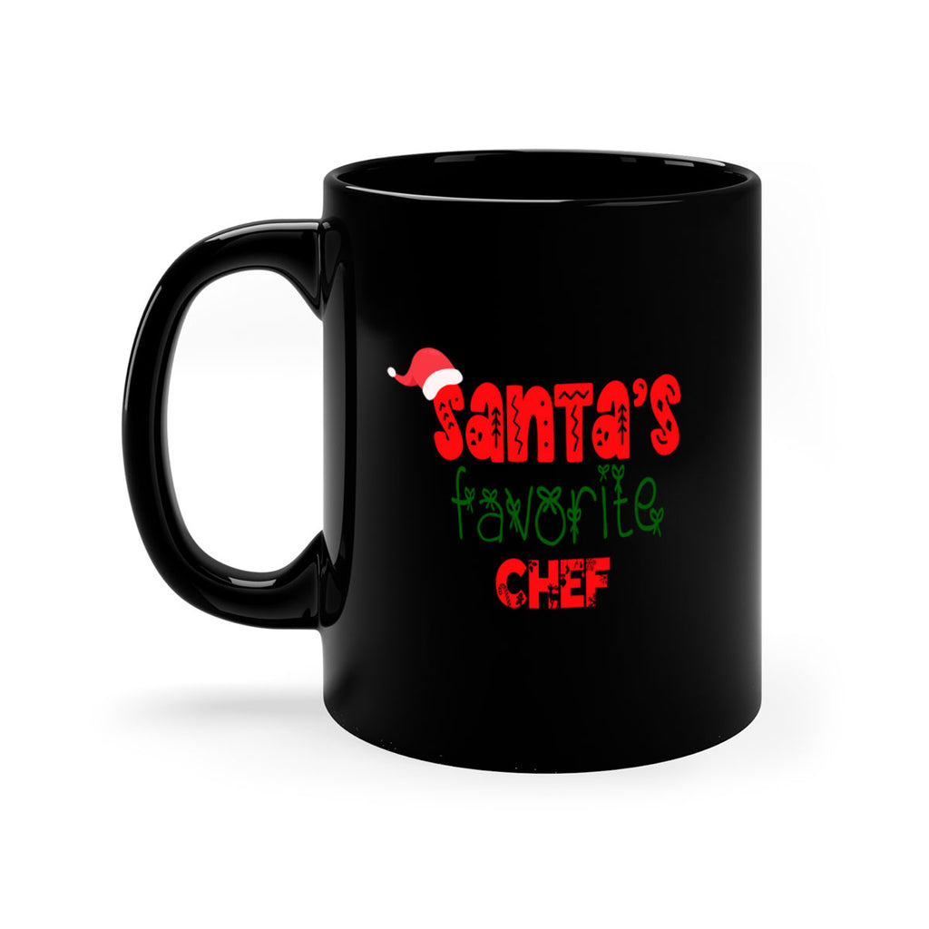 santas favorite chef style 711#- christmas-Mug / Coffee Cup