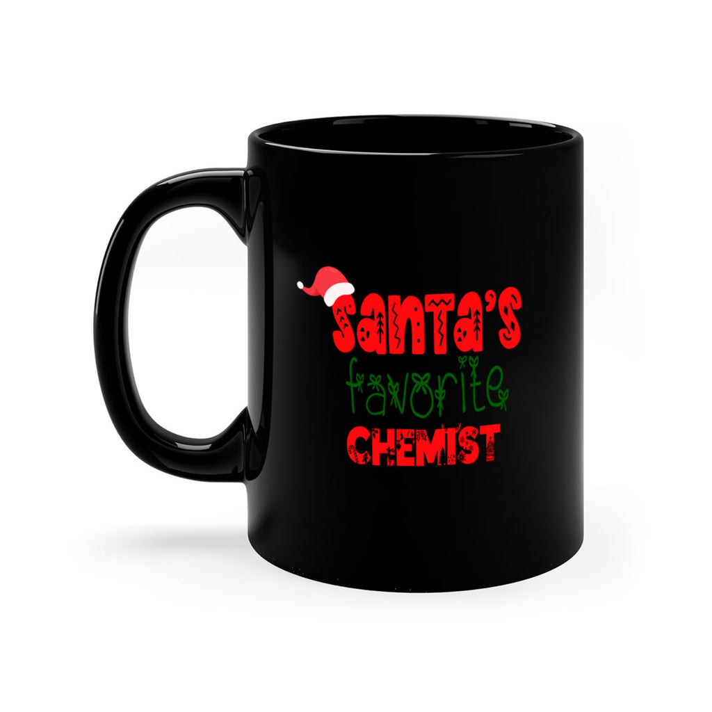 santas favorite chemist style 712#- christmas-Mug / Coffee Cup